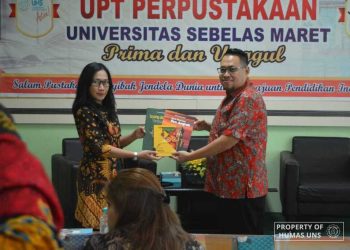 UPT Perpustakaan UNS Menerima Kunjungan dari Tim Perpustakaan Ditjen Imigrasi – Universitas Sebelas Maret