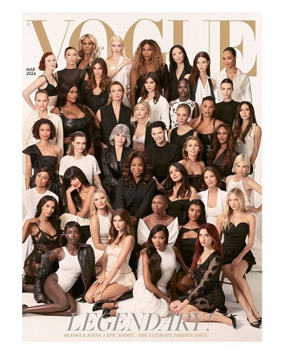 Majalah Vogue Edisi Januari 2024 Gandeng 40 Perempuan di Dunia 1 Majalah Vogue Edisi Januari 2024 Gandeng 40 Perempuan di Dunia
