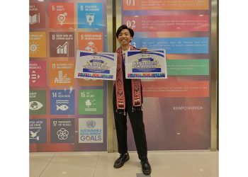 Steven, Mahasiswa Undip Raih Juara 1 International Youth SDGs Competition di Malaysia