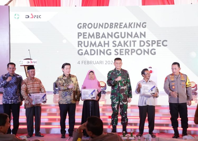Rumah Sakit DSPEC Gading Serpong Mulai Dibangun, Begini Harapan Pj Bupati Tangerang – Warga Berita 1 Rumah Sakit DSPEC Gading Serpong Mulai Dibangun, Begini Harapan Pj Bupati Tangerang – Warga Berita