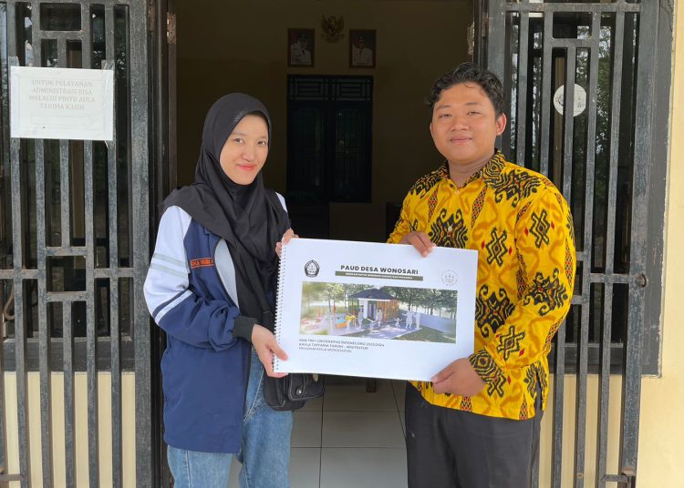 Mahasiswa KKN Undip Mendesain Ruang Pembelajaran Ideal Untuk PAUD