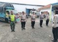 Sinergi, Polsek Wanasari dan Koramil Lakukan Pengawalan Ditribusi Logistik Pemilu ke PPS