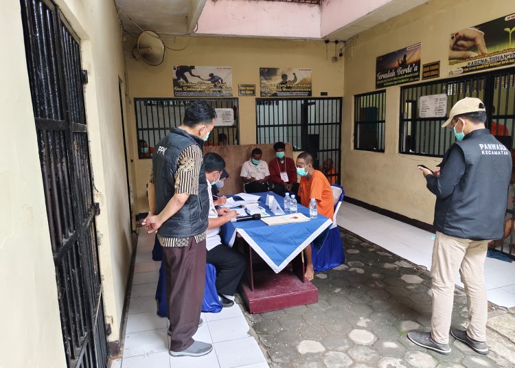 34 dari 39 Tahanan di Rutan Polres Brebes gunakan Hak Pilihnya pada Pemilu 2024