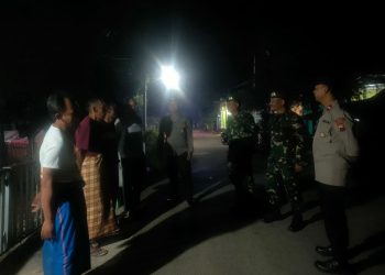 Jaga Kamtibmas Paska Pemilu 2024, Polsek Wanasari Bersinergi Gelar Patroli Dialogis