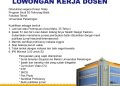 Lowongan Kerja Dosen Teknologi Batik Unikal