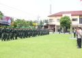 Kabag Ops Polres Brebes Lepas 120 Personil TNI Ke Satuanya, Usai Bantu Pengamanan Pemilu di Brebes