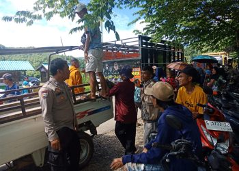 Antisipasi Curanmor, Patroli Polsek Bantarkawung Imbau Warga Parkir Di Tempat Aman