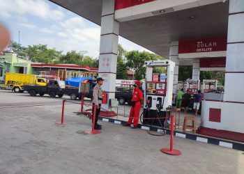 Polsek Paguyangan Laksanakan Patroli Objek Vital Antisipasi Terjadinya Gangguan Kamtibmas