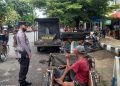Personil Polsek Brebes Imbau Tukang Becak Di Pasar Induk Untuk Tertib Kamseltibcar Lantas