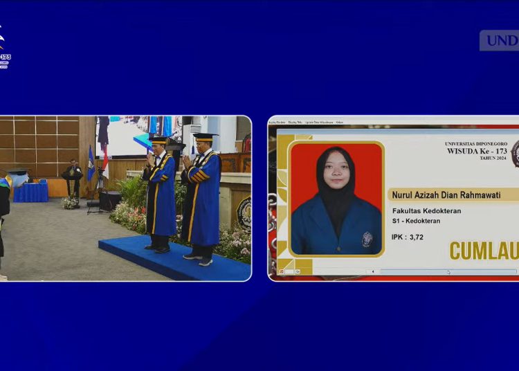 Nurul, Wisudawan FK Undip dengan Segudang Prestasi 1 Nurul, Wisudawan FK Undip dengan Segudang Prestasi
