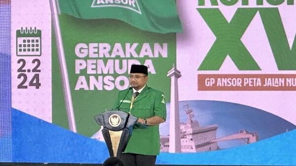 Yaqut Berkali-kali Sebut Angka 2 dalam Sambutan Pembukaan Kongres XVI GP Ansor 1 Yaqut Berkali-kali Sebut Angka 2 dalam Sambutan Pembukaan Kongres XVI GP Ansor