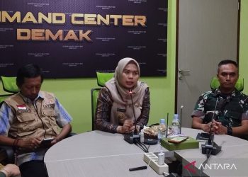 Sebagian besar pengungsi banjir Demak mulai pulang