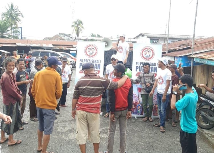 GSP Ogan Ilir Bikin Woro-Woro Suarakan Gerakan Sekali Putaran Pilpres 2024