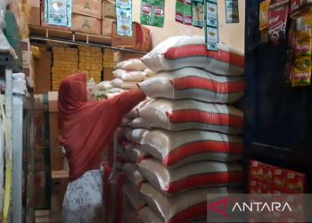 Harga beras di pasar Boyolali stabil Rp15.000 perkg