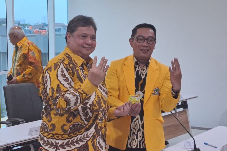 Ketum Golkar Rekomendasi Ridwan Kamil Maju di Pilgub DKI 1 Ketum Golkar Rekomendasi Ridwan Kamil Maju di Pilgub DKI