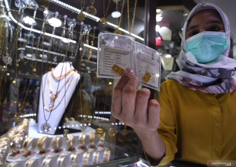 Harga emas Antam Senin pagi naik 1 Harga emas Antam Senin pagi naik