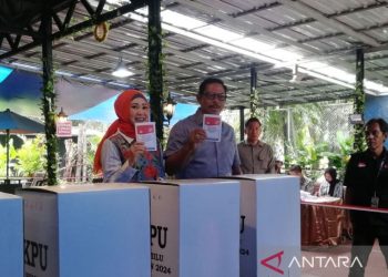 Prabowo – Gibran unggul tipis di TPS Pj Gubernur Jateng