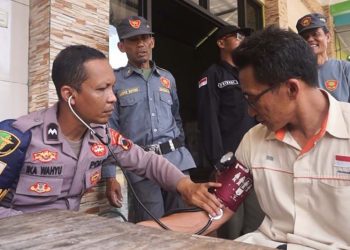 Polres Purbalingga pantau kesehatan personel pengaman dan KPPS