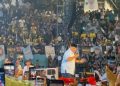 Ribuan Pendukung Prabowo Gibran di Makassar Riuh Saat Prabowo Pamer Joget Diiringi Lagu ‘Oke Gas’, 