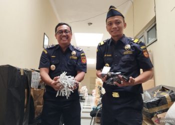 Bea Cukai Kudus-Jateng gagalkan pengiriman 149.120 rokok ilegal