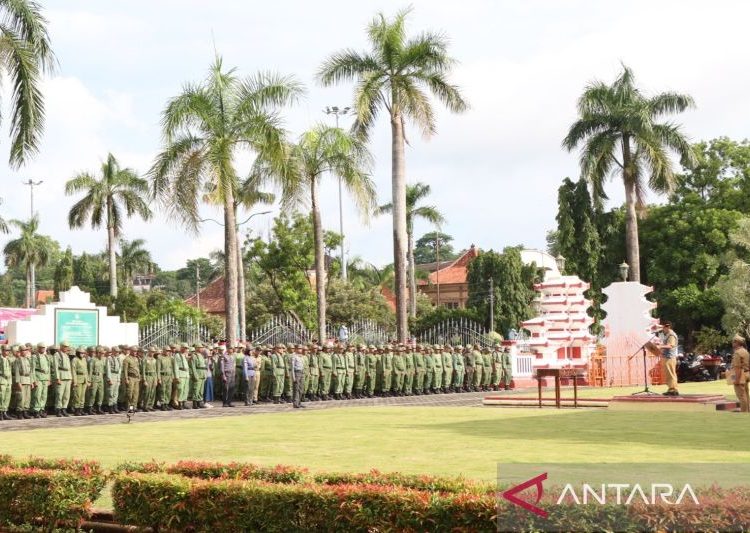7.824 anggota satlinmas Jepara ikut pengamanan pemilu