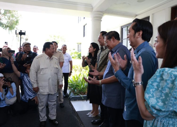 AHY Klaim Sowannya Prabowo ke SBY Bentuk Gestur Positif 1 AHY Klaim Sowannya Prabowo ke SBY Bentuk Gestur Positif