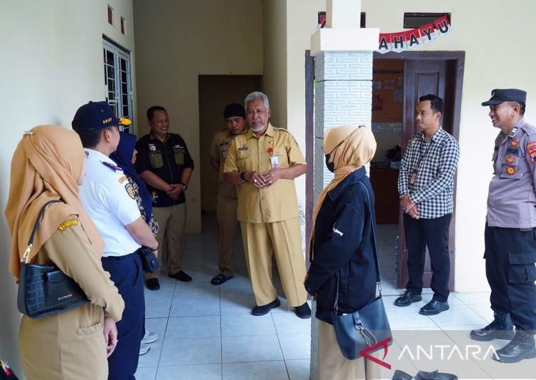 Pengecekan distribusi logistik persiapan Pemilu 2024 di Boyolali