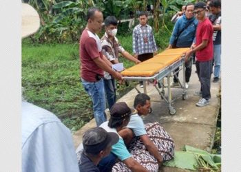 Sesosok Mayat Perempuan Telungkup di Sungai Kuning, Sleman  Bikin Geger Warga » Warga Berita