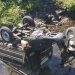 Oleng Usai Nabrak Lubang, Seorang Lansia Bersama Motornya Terjun ke Sungai di Samas, Bantul » Warga Berita