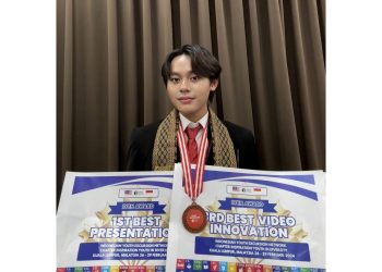 Adel Menjadi Best Speaker Indonesian Youth Excursion Network 2024