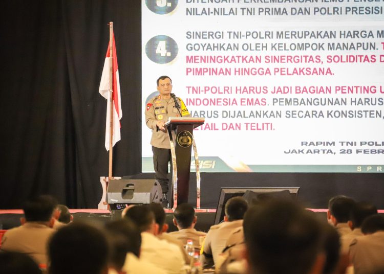 Gelar Opsnal TW 1, Polda Jateng Siap Amankan Ibadah Puasa dan Arus Mudik Masyarakat