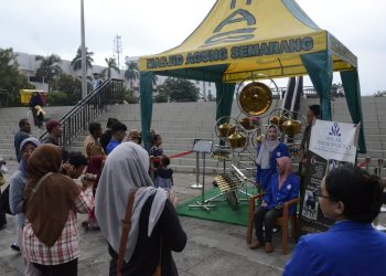 Tampilkan Robot Gamelan Sekar Nuswantoro di Dugderan
