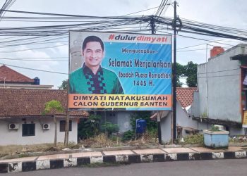 Baliho Dukungan Dimyati Natakusumah Mulai Terpampang di Pandeglang – Warga Berita