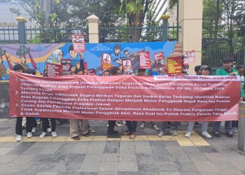 Mahasiswa Minta Dirjen Diktiristek, Berikan Teguran dan Sanksi Keras Terhadap Ubedilah Badrun