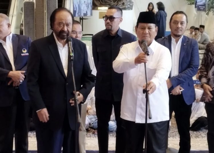 Partai Nasdem Tak Menutup Kemungkinan Bergabung Dengan Prabowo – Warga Berita