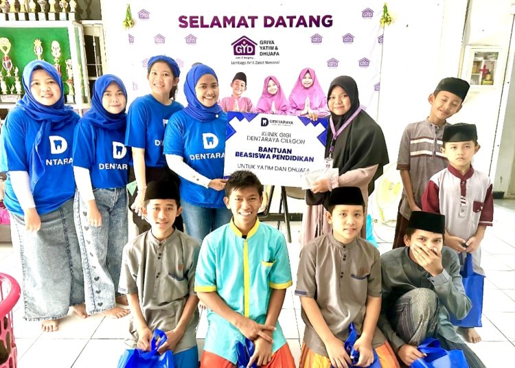 Klinik Gigi Dentaraya Berikan Bantuan Beasiswa Pendidikan Bagi Anak Yatim Piatu dalam Momen Ramadan – Warga Berita