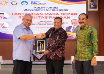 LPPSDKU Undip dan Bulog Bahas Tantangan Masa Depan Stabilitas Pangan