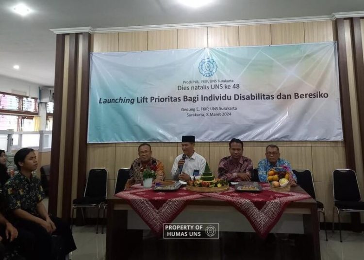 Prodi PLB UNS Miliki Lift Prioritas untuk Mahasiswa Penyandang Disabilitas – Universitas Sebelas Maret