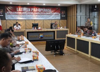 Polres Brebes Siap Gelar Operasi Keselamatan Candi 2024