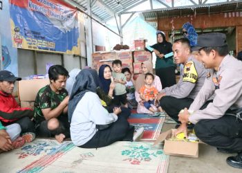 Tim Trauma Healing Polres Brebes Berikan Pendampingan Warga Terdampak Bencana Di Sirampog