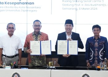 Otorita Ibu Kota Nusantara Resmi Teken Kerja Sama dengan Universitas Diponegoro, Siap Bangun Peradaban Baru Indonesia