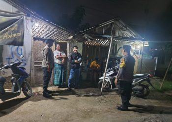 Patroli Polsek Songgom Ajak Pemuda Ikut Jaga Keamanan Dan Kenyamanan Di Bulan Ramadhan
