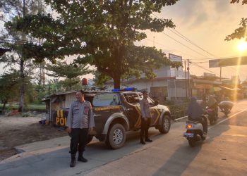 Gencar Patroli Sore, Polsek Banjarharjo Antisipasi Tawuran Di Bulan Ramadhan