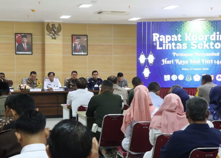 Polres Brebes dan Pemkab Gelar Rakor Lintas Sektoral Jelang Pengamanan Idul Fitri 2024