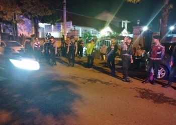 Puluhan Personil Polisi Amankan Malam Jum’at Agung dan Paskah di Brebes