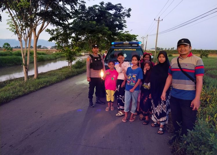 Polsek Larangan Gencarkan Patroli Subuh, Antisipasi Perang Sarung Dan Petasan Di Bulan Ramadhan
