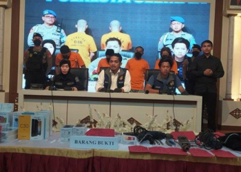 Bobol Dinding dan Brankas, 4 Maling Ini Sikat 266 Buah HP di Sleman » Warga Berita