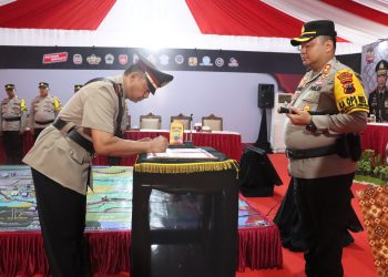 Kapolres Brebes Kukuhkan Iptu R Imam Priyadi Sebagai Kapolsek Tanjung.