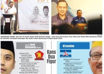 Gerindra Dorong Andi Iwan Darmawan Aras, Demokrat Siapkan Ulla ke Pilgub Sulsel – Warga Berita