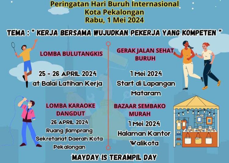 Peringati Hari Buruh, Pemkot-Pekerja, Gelar Porseni Tripartit